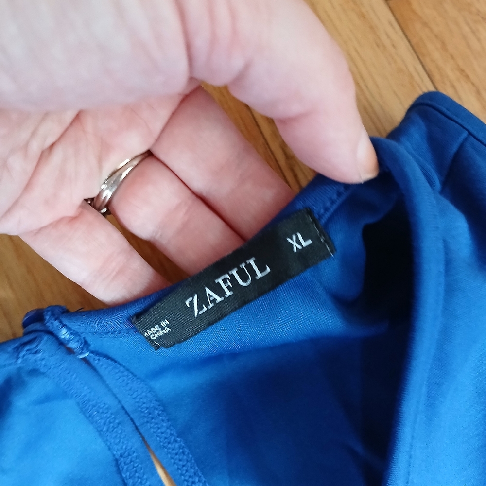 Royal Blue Jumpsuit - Picture 4 of 4